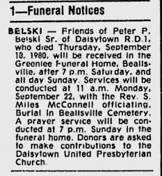 Pete Belski Sr.